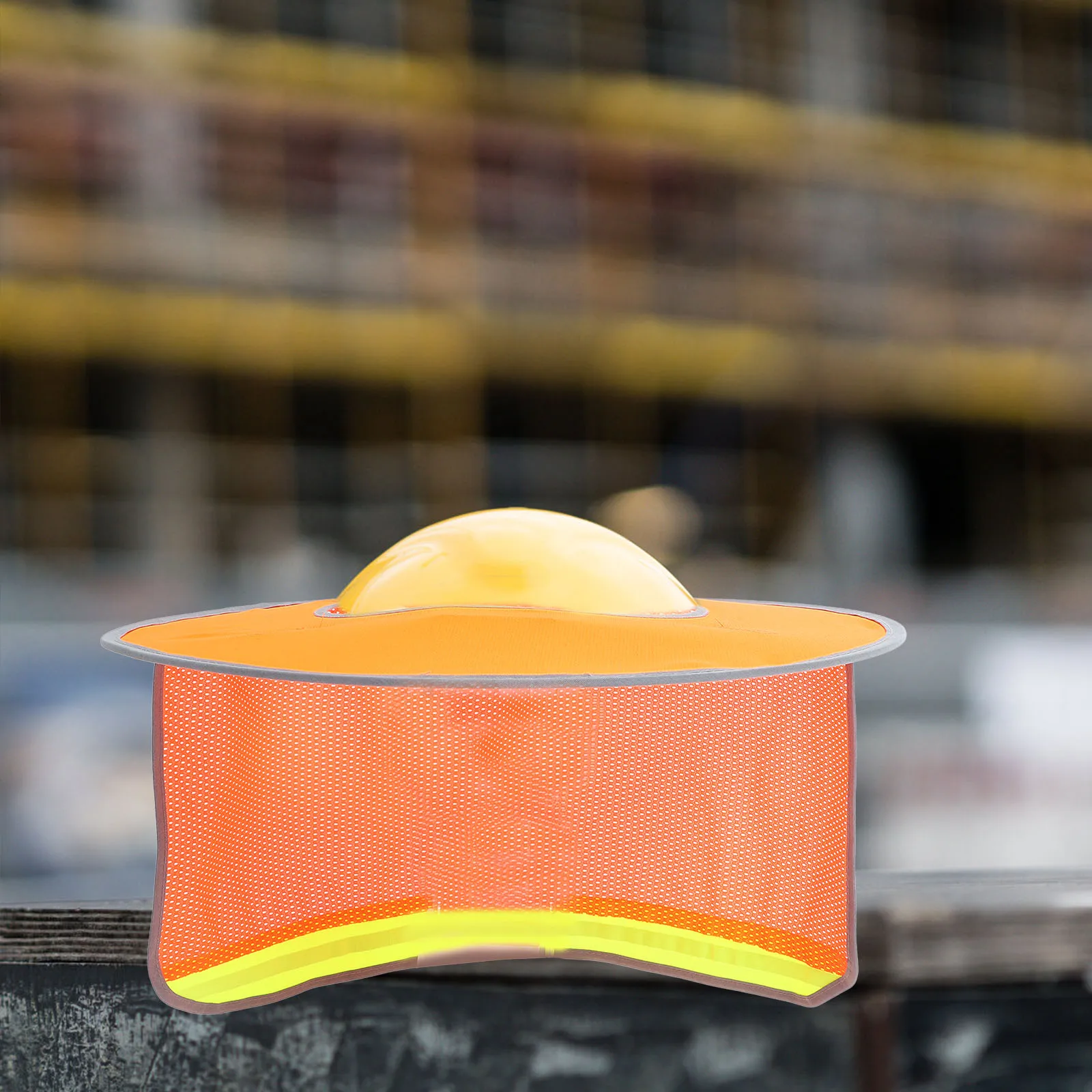 

2 Pcs Hard Hat Brim High Visibility Sun Visor Neck Shades Accessories Cloth Hardhat for Men