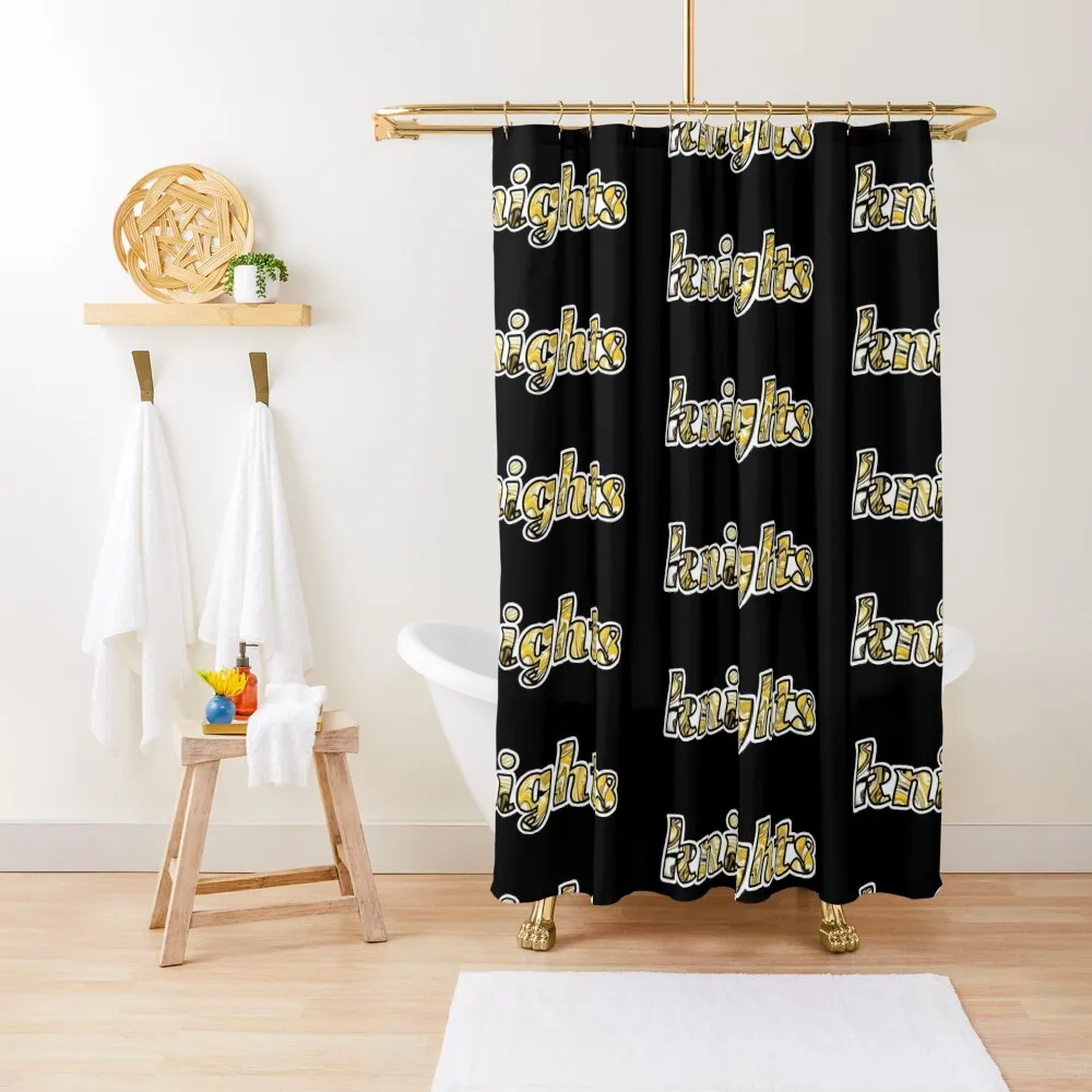

UCF Knights- Black Shower Curtain Cover Waterproof Shower And Anti-Mold For Bathroom Luxury Bathroom Curtain