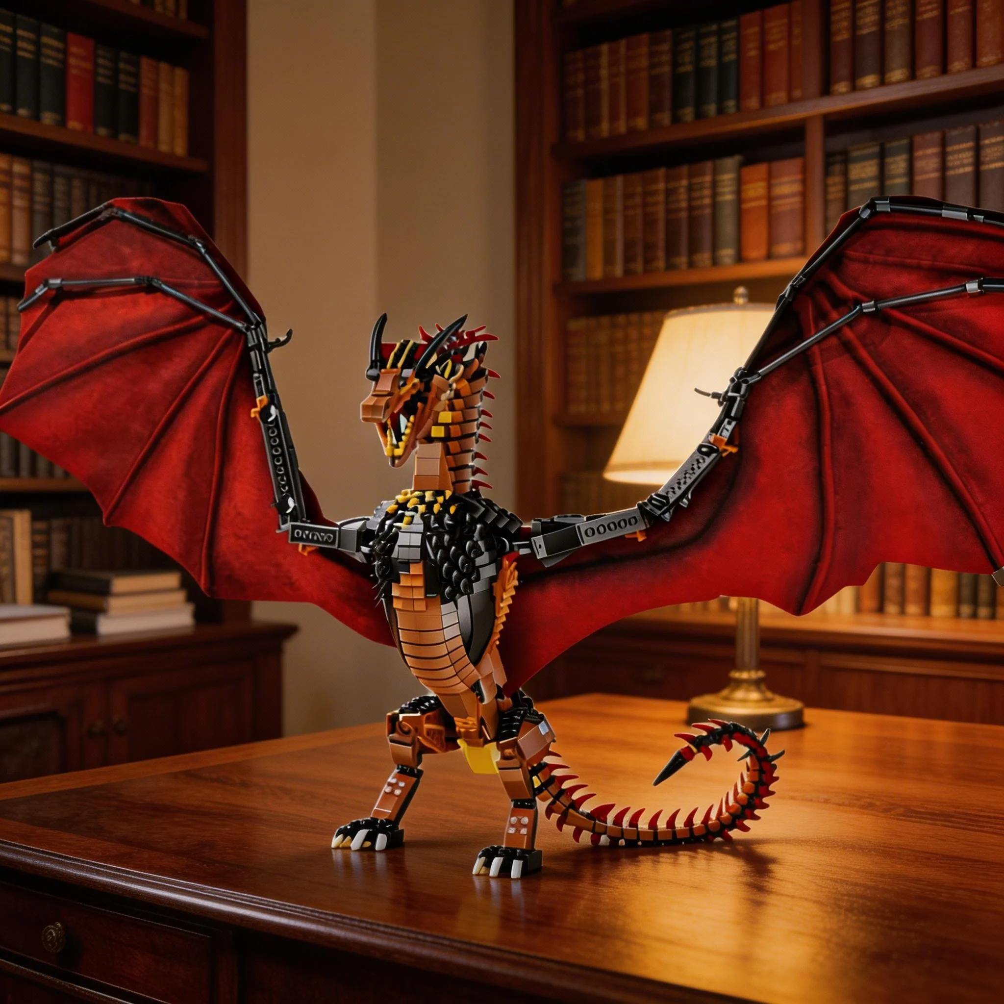 

The new red dragon assembles large-scale home furnishings for men and women to challenge difficult toys