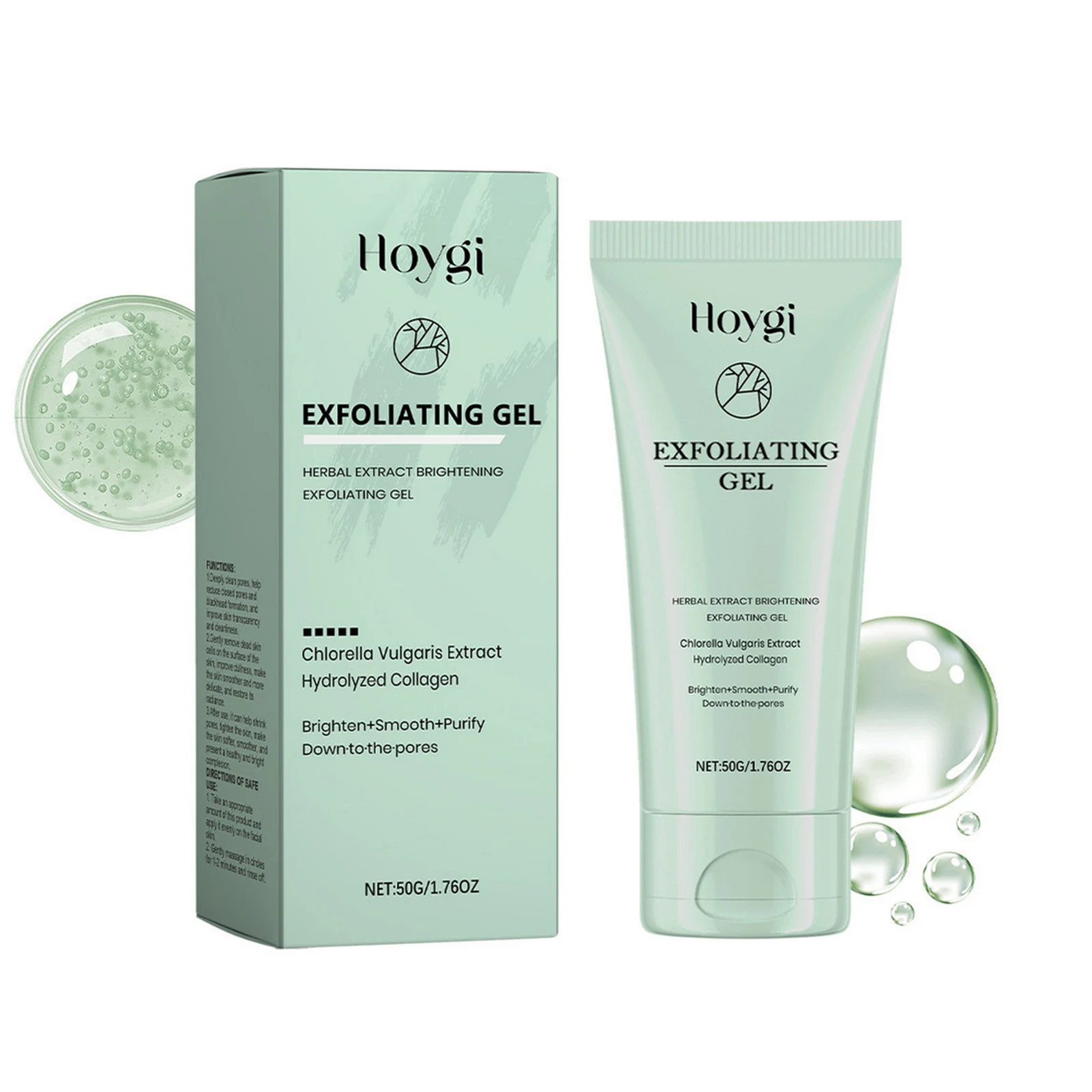 Moisturizing Exfoliator Gel ทําความสะอาดรูขุมขนผิวกระจ่างใส TONE Facial Care ผลิตภัณฑ์สําหรับผู้หญิงแม่แฟนของขวัญ