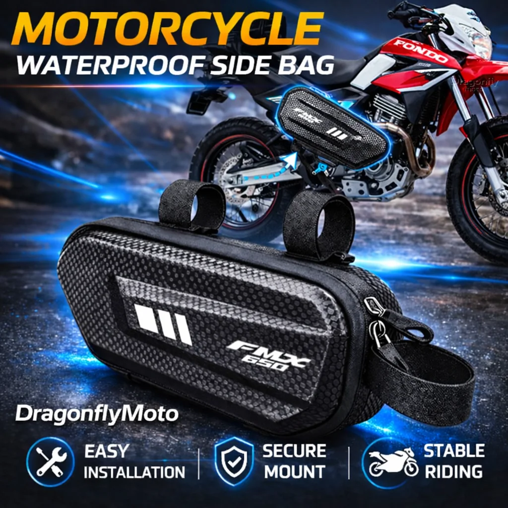 

Большая вместительная боковая сумка для мотоцикла HONDA FMX650 FMX 650 Fmx650 Fmx 650, водонепроницаемая многофункциональная сумка для хранения