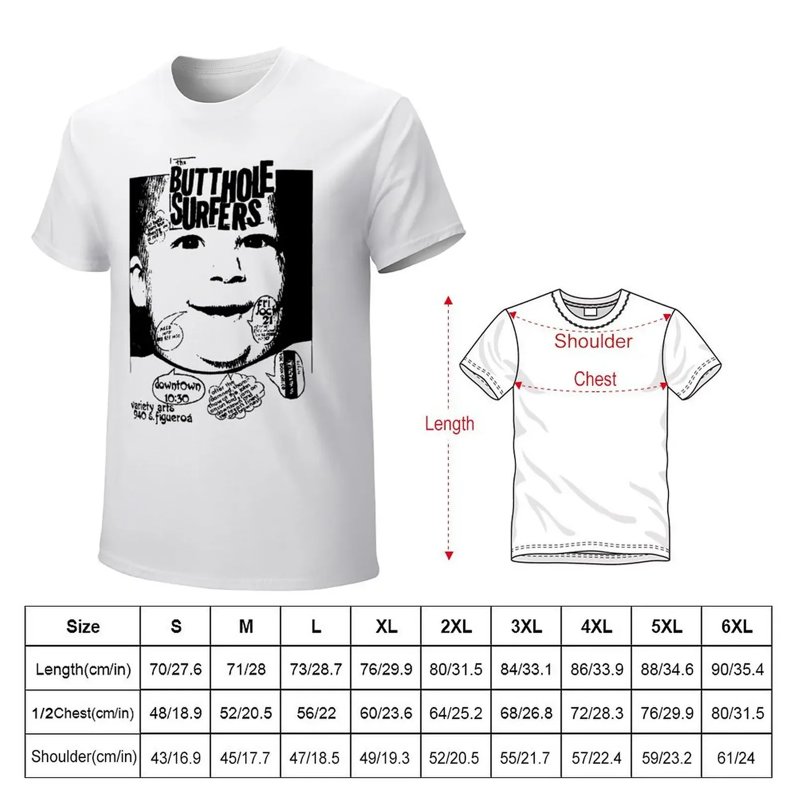 Buttehole Surfers T-Shirt vintage clothes anime animal prinfor boys sublime clothing for men