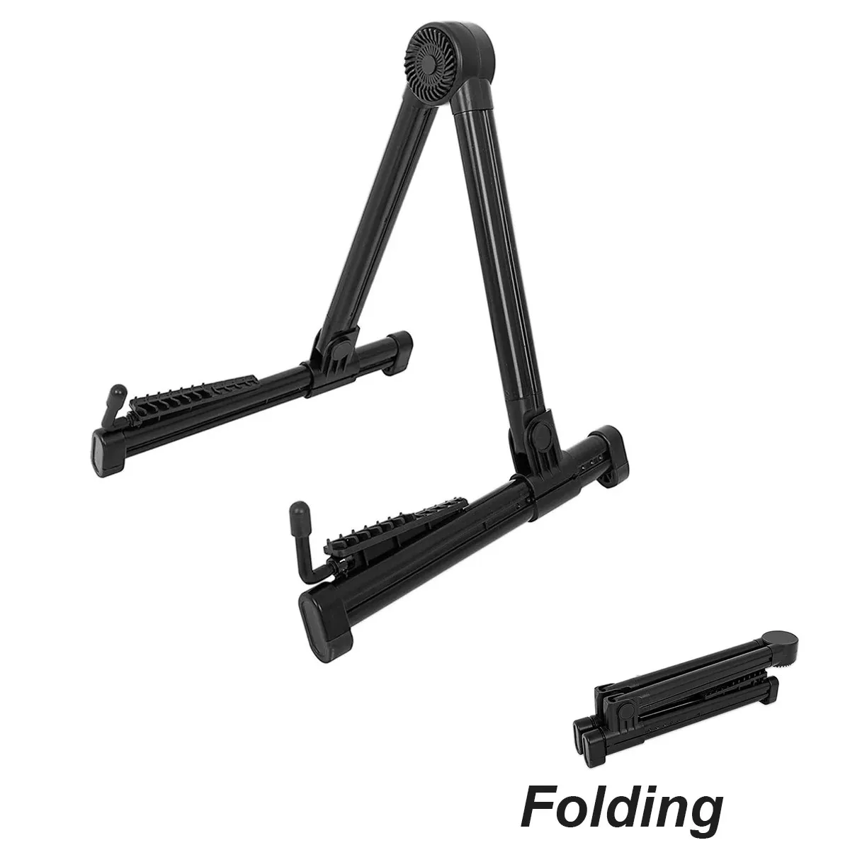 Electric Guitar Stand A Frame Musical Rack Holder Universal Folding Instrument Stand For Guitar Bass Violin Ukulele Mandolin