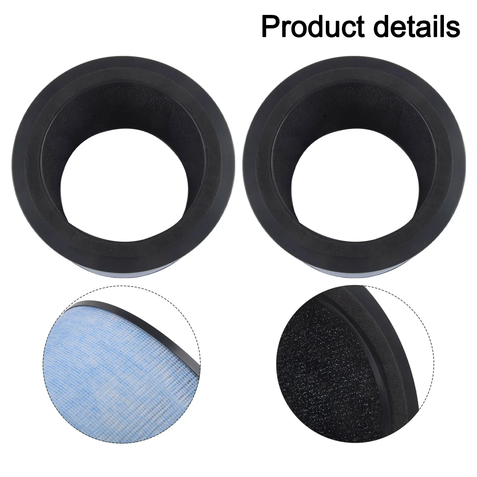 

For Instant For AP200 Compatible Filters 2PC Activated Carbon Elements for Improved Indoor Air and Purification