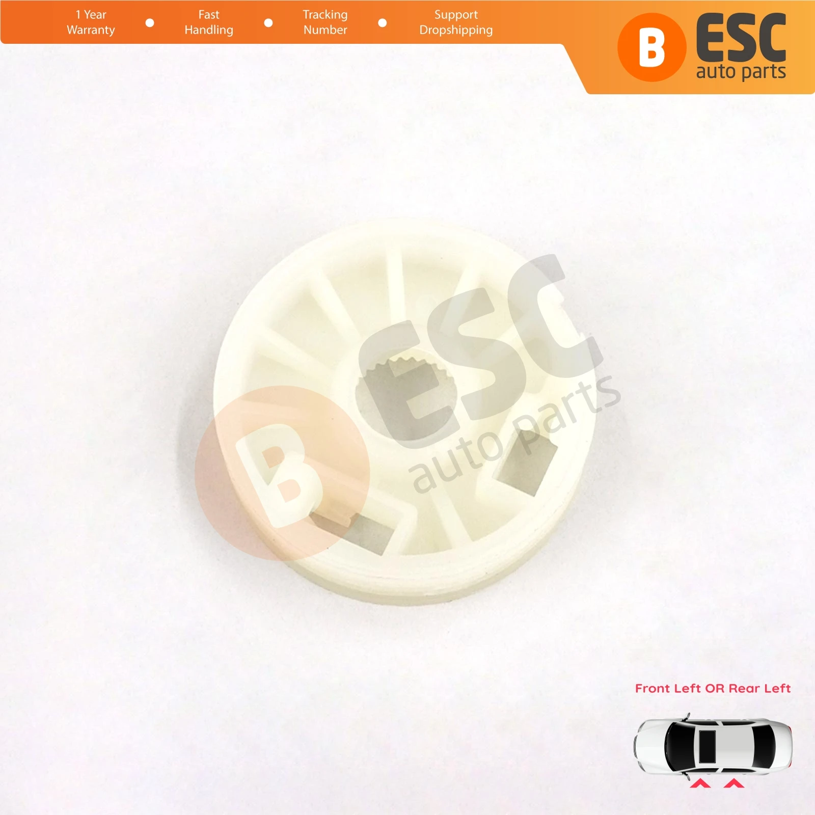 EWR5394 Electrical Power Window Regulator Wheel Pulley Front or Rear Left 71740175 60672278 for Alfa Romeo 156 159