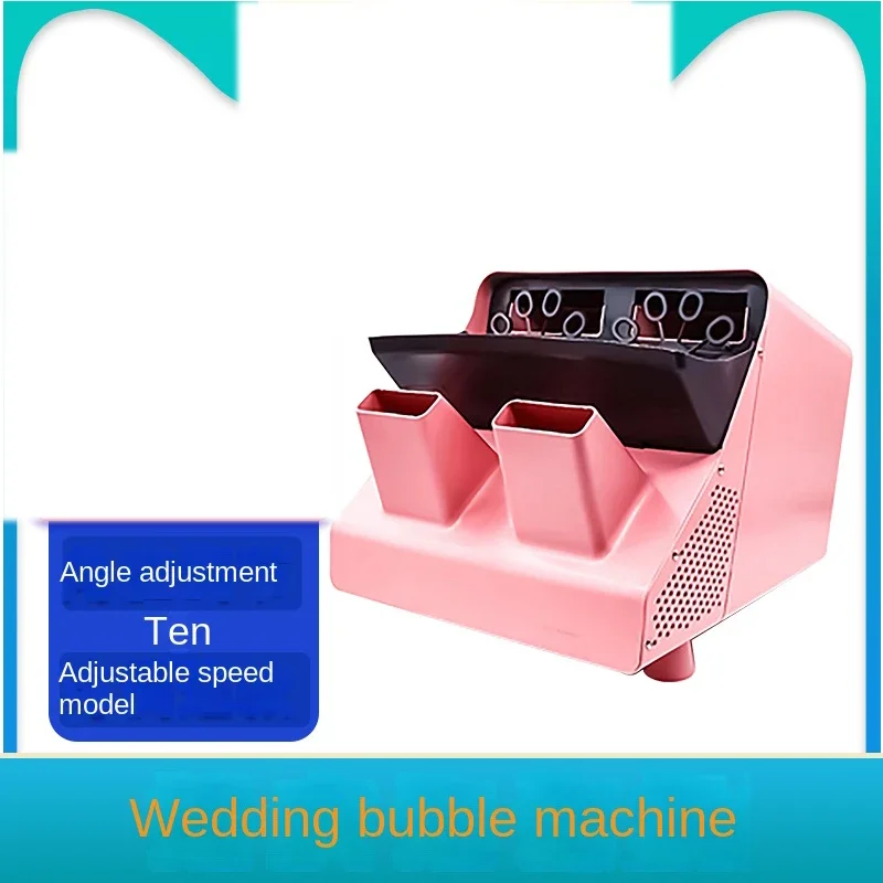 Macchina per bolle da palcoscenico Macchina per bolle a doppia ruota per matrimoni Barra di illuminazione con telecomando in plastica di grandi dimensioni Puntelli antiruggine Ricarica