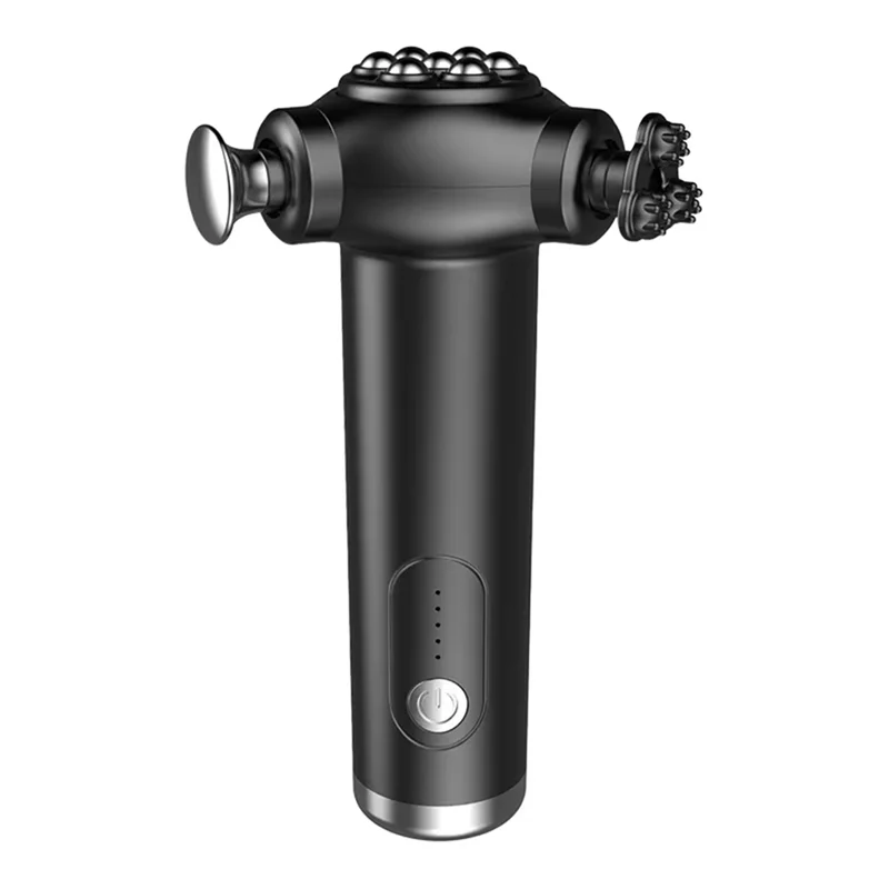 Electric Three Head Multifunctional Fascia Instrument Massager For Relaxation, Massage, Fitness, And Muscle Relaxation-Y48A