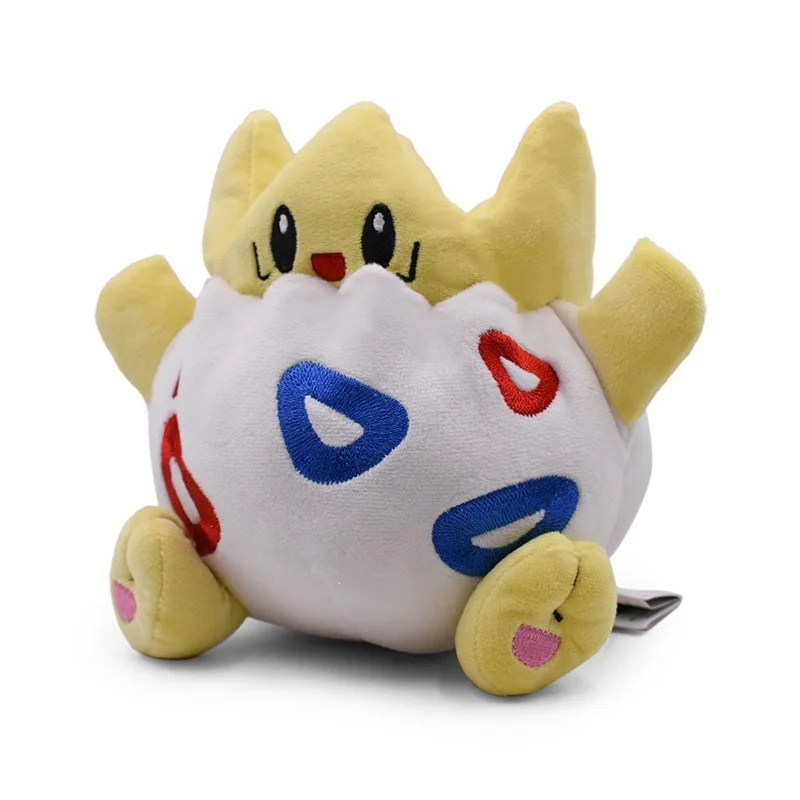8 Inch Togepi Togetic Togekiss Plush Set - Pokemon Stuffed Dolls Cute Evolution Line Collection Eggshell Design Wholesale