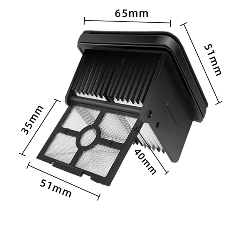 Dreame H12pro/Plus/M13beta ソフトローラーブラシ Hepa フィルター交換スペアパーツ-A58E