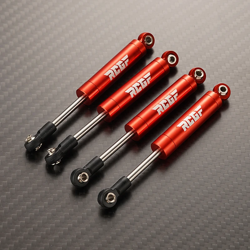 4pcs Front/Rear Built In Spring Shock Absorber Damper for 1/18 Axial UTB18 Capra Trail Buggy RC Upgrade Aluminum Alloy Parts