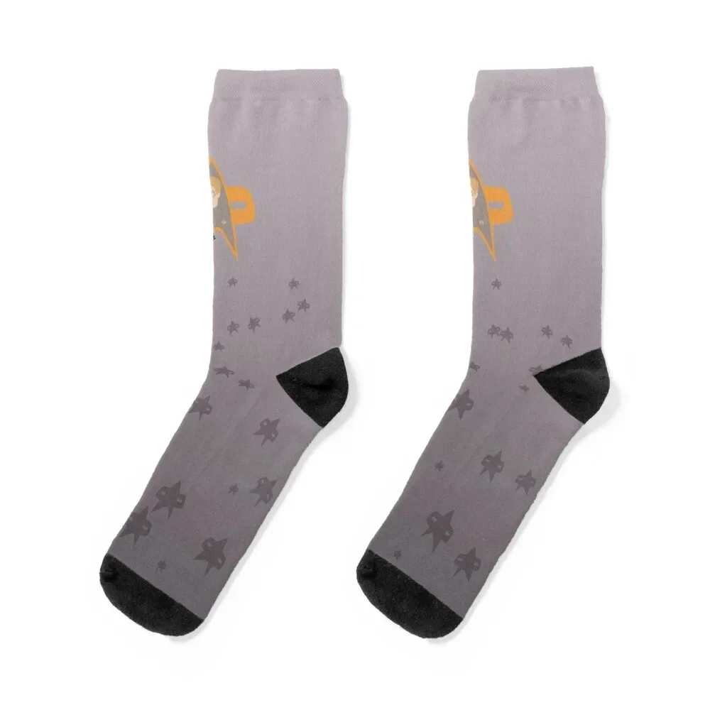 

7 of 9 - Star trek, Voyager Socks sports and leisure kids anti slip football Socks Men's Women's