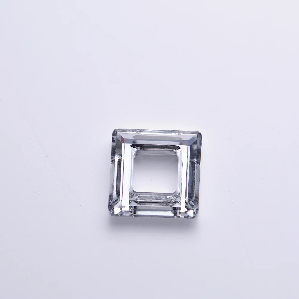 (1 piece) Genuine Crystals from Austria 4439 Square Ring Loose Beads Rhinestone for DIY Jewelry Making