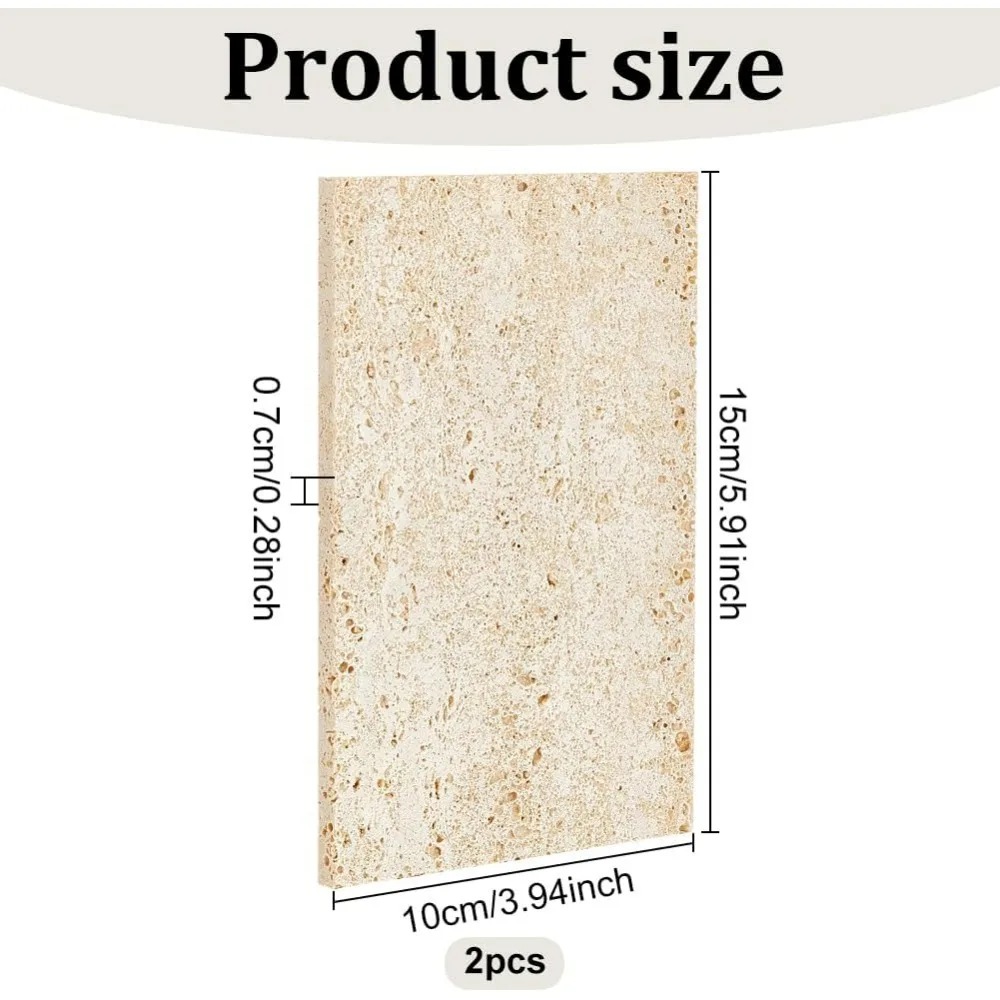 Rock Display Base Marble Effect Stone Decorative Display Plate Pedestals Vintage Photography Prop Accessories for Shooting