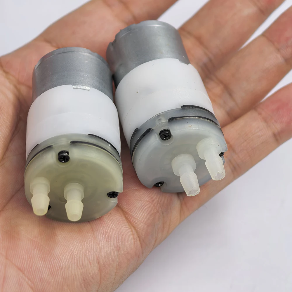 مضخة مياه صغيرة محرك 310 ذاتية التحضير تيار مستمر 3.7 فولت 5 فولت 6 فولت تدفق منخفض مضخة مياه شفط الحجاب الحاجز مضخة هواء صغيرة مفرغة