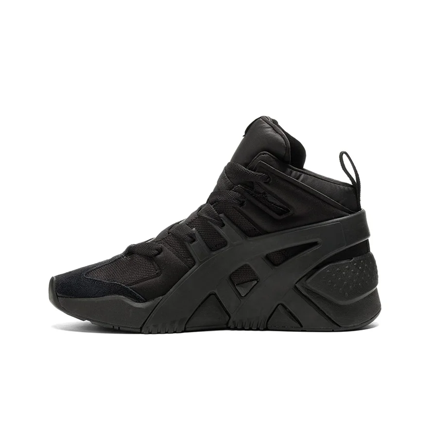 Onitsuka Tiger Big Logo Trainer Casual Shoes Unisex High Top Black 1183B559-001