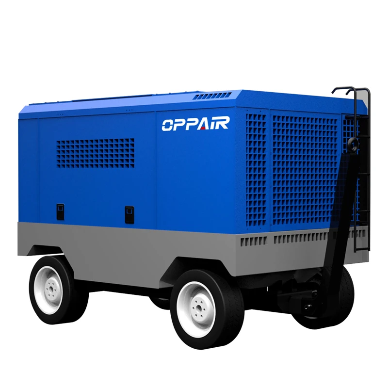 455Cfm 81Kw Air Compressor Portable Stable Small Vibration Intelligent Control Customizable Factory Direct Sale