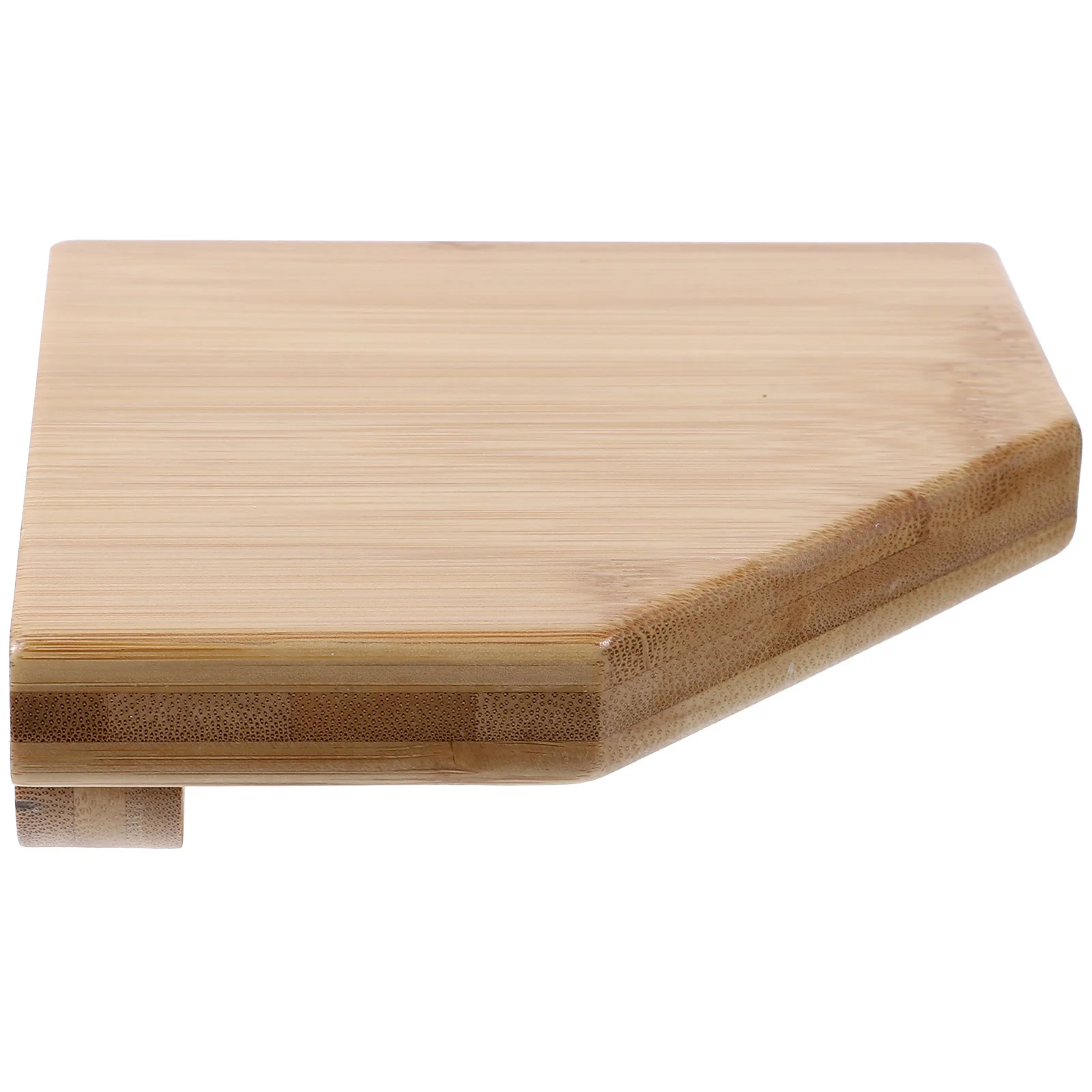 Corner Shelf Small Floating Shelves for Bookshelf Storage Racks Bamboo Wall Board Decorative Decorate Tool Nurse