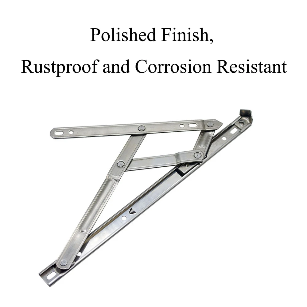 Casement Window Hinge Adjustable Window Hinge Stainless Steel Friction Stay Hinge Silver Stainless Steel Sliding Casement Window