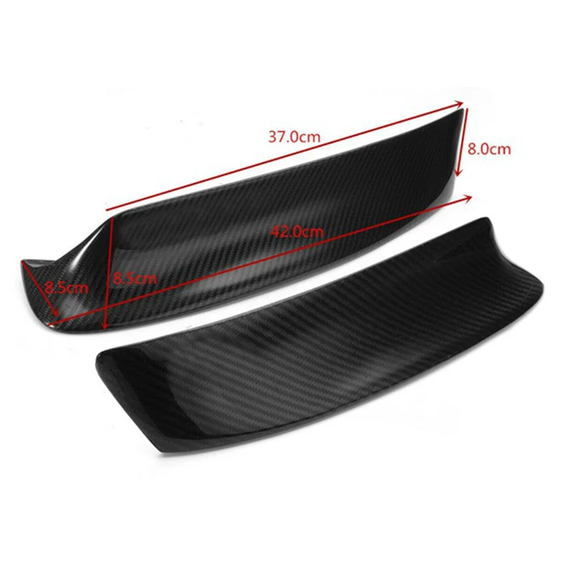 A04F-For BMW E46 M3 1999-2006 REAL Carbon Fiber Front Bumper Splitter Spoiler Lip