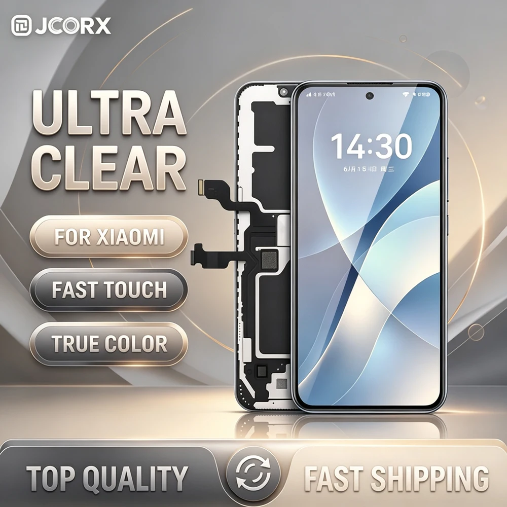 JCORX LCD Display For Xiaomi Redmi Note 14 13 12 Pro Plus 13R 12R POCO C65 C75 C85 F7 Ultra M7 Plus M6 F6 Pro X6 Touch Screen