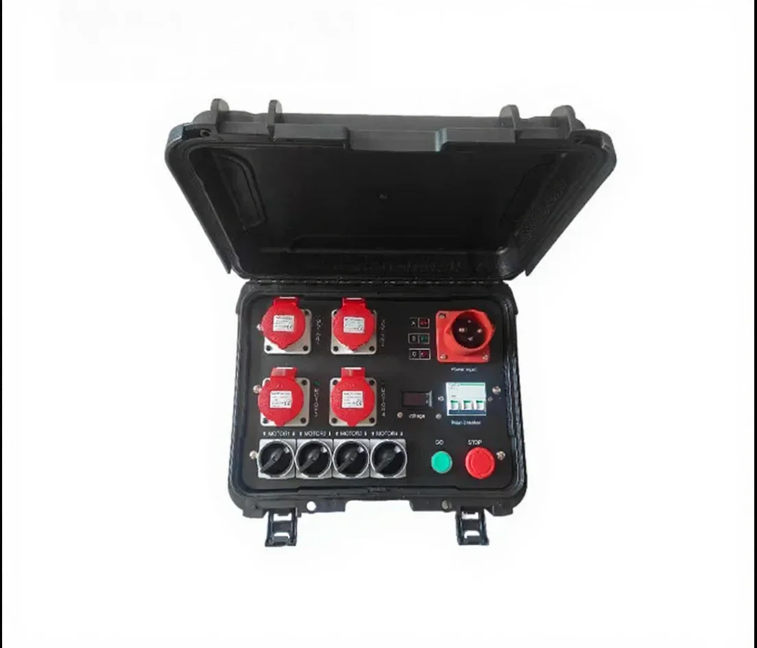 4-Way/8-Way Stage Electric Hoist Controller, Double-Sided Universal Hoist Control Panel