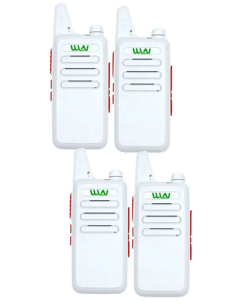 4Pcs Wln KD-C1 Mini Draagbare Radio Uhf 400-520Mhz 5W Walkie Talkie 16 Kanaals Uhf Transceiver - afbeelding 2