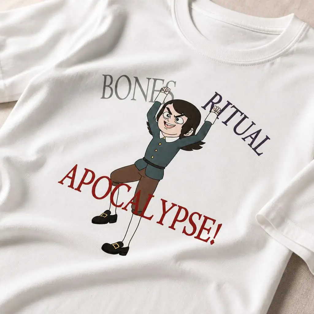Bones Ritual, Apocalypse! Haunted Hotel Men T Shirt 100% Cotton Clothing Fun Short Sleeve Tee Gift T-Shirts