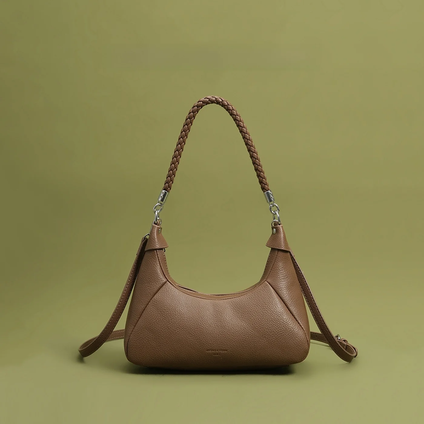 

Faionable Commuter Women's Bag Charlize Kelli Underarm Moon ape Crossbody oulder Bag Casual Sle Polyester