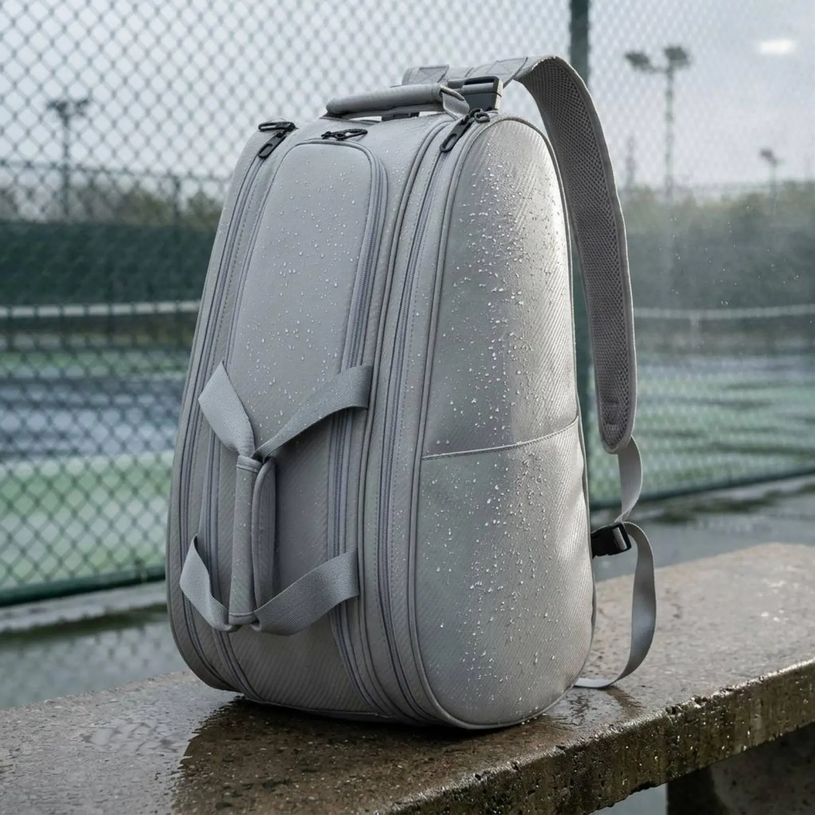 Tennis Racket Backpack Lightweight Tennis Racket Bag Pickleball Bag Wet-Dry Separation Multi Pocket Sports Backpack for Outdoor