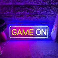 Custom Game Neon Sign LED Neon Light Bedroom Game Room Signs Gamer Tag Wall Art Decor Live Room Signs Personalized Gifts