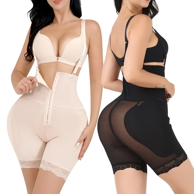 Butt Lifter Shapewear Fake Buttocks Lingerie Control majtki Straps Hip Pads Enhancer Shapewear Brief Slimmer Waist Cincher Hooks