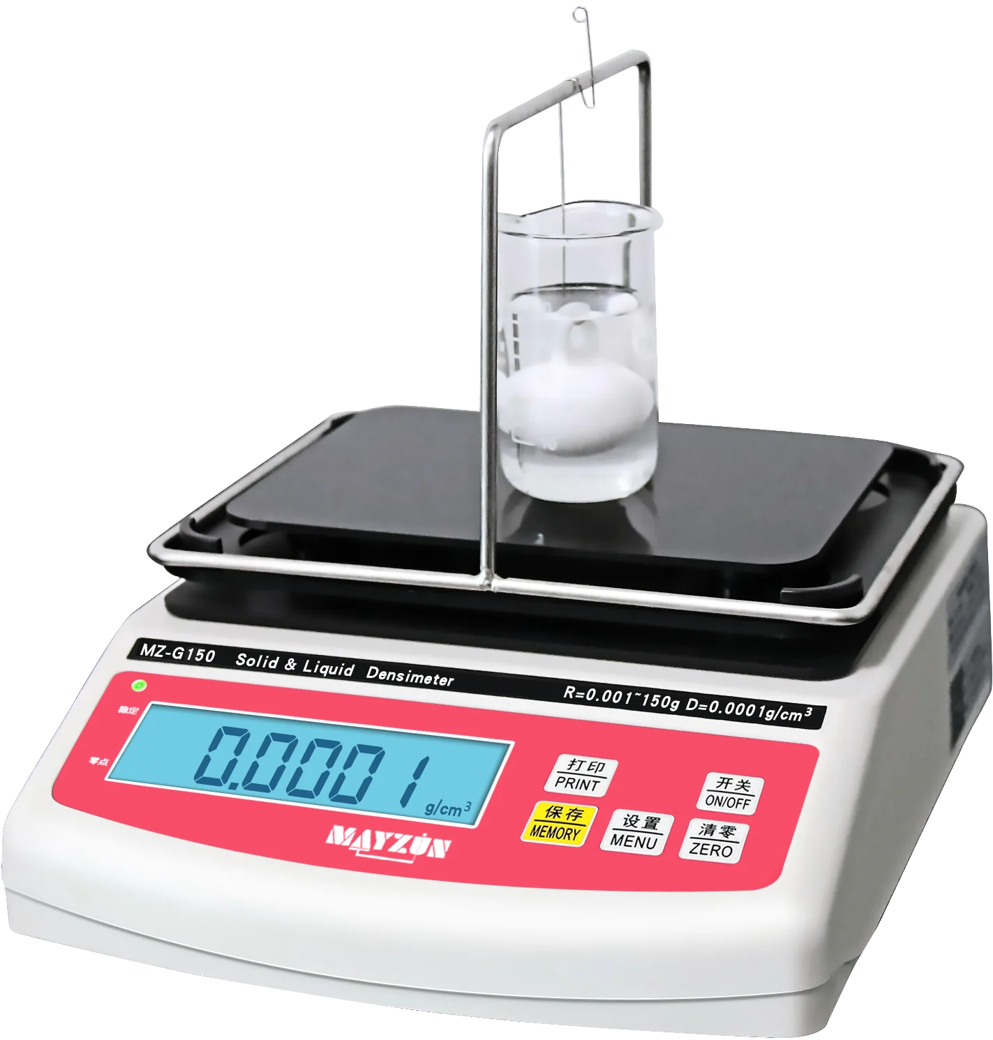 MZ-G300 Hydrometer Liquid Densitometer For Chemical Solution