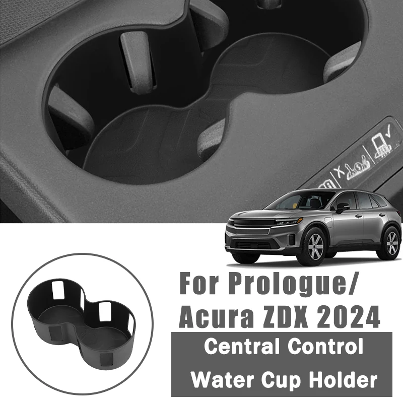 

For Honda Prologue/Acura ZDX 2024 Central Control Water Cup Holder TPE Shock Absorber Sleeve Limiter Beverage Holder