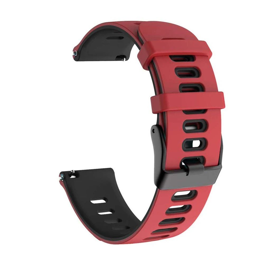 22 mm 20 mm Silikonarmband für Samsung Watch 7/6/5/4 Huawei Watch 5/4/3/GT6-5-4-3 Sportarmband Gürtel Amazfit Active 2/GTR/GTS