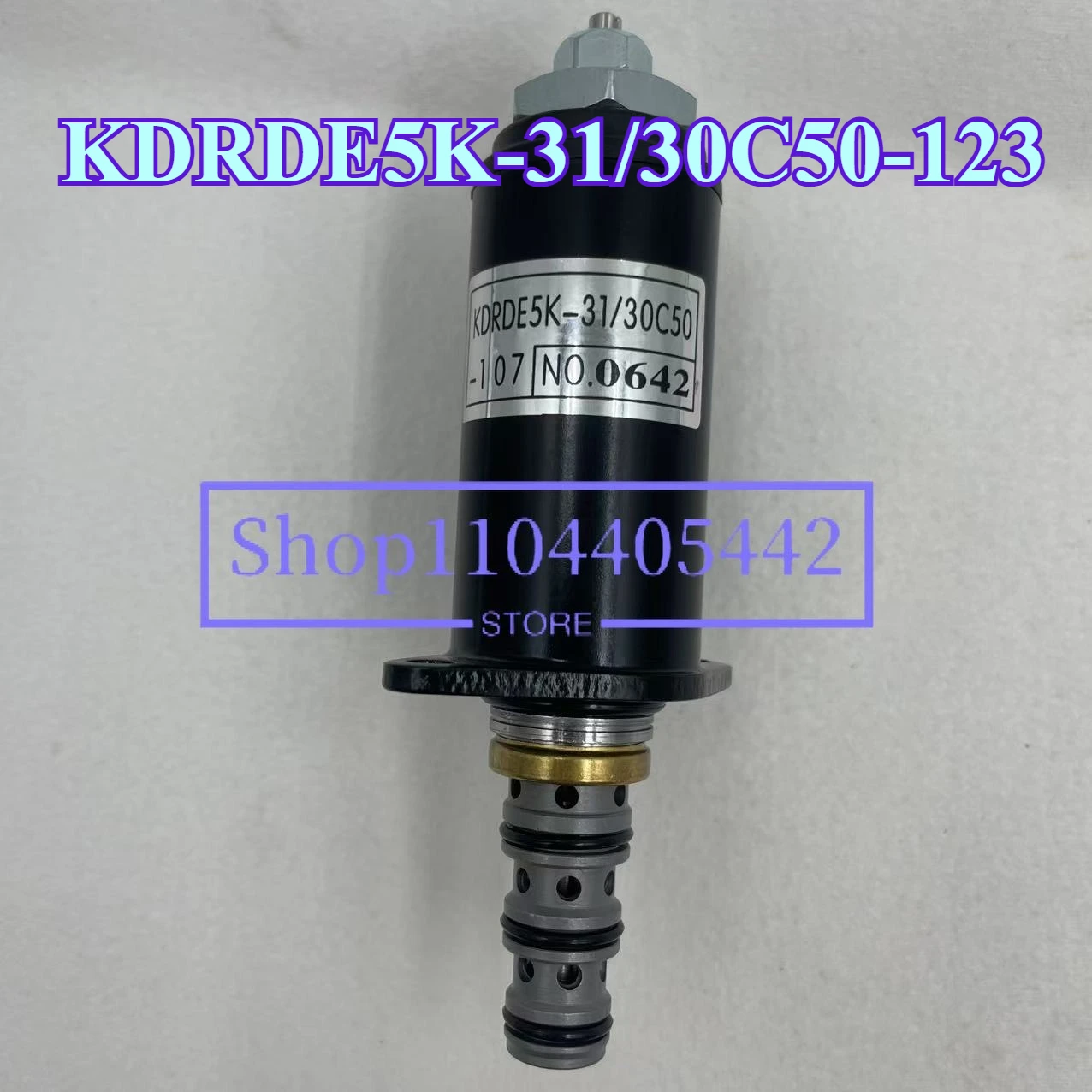 

YN35V00052F1 Solenoid Valve For Kobelco SK200-8 SK350-8 Excavator KDRDE5K-31/30C50-123