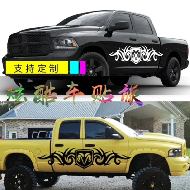 

Car Vinyl Decals Body Sticker FOR Dodge Ram RAM pearance Customized fashion sports decal film accessories