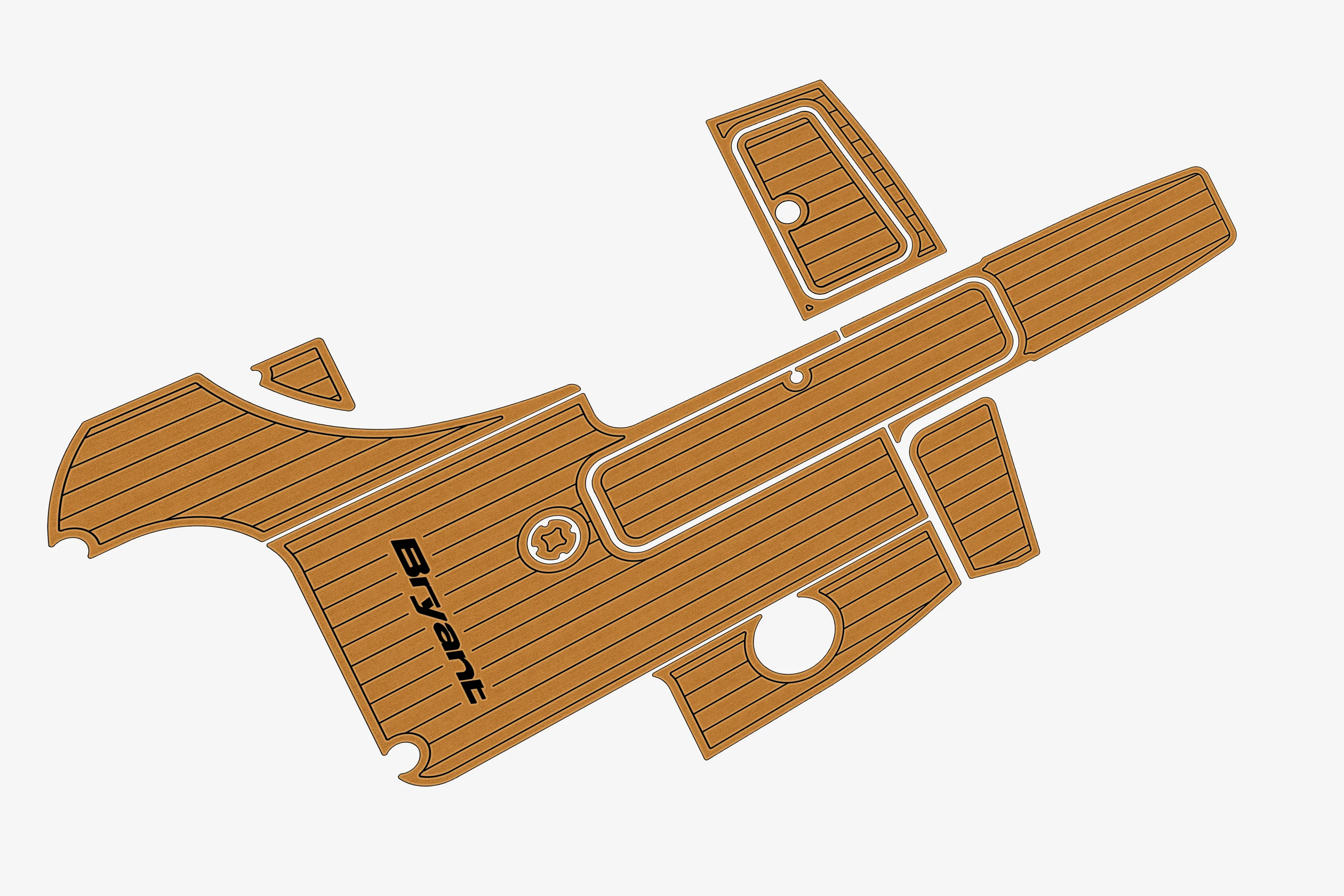 

Anti-Skid EVA Faux Self-Adhesive 6mm Boat Decking Pad for 2018 Bryant Speranza C1 Cockpit Durable Marine Floor