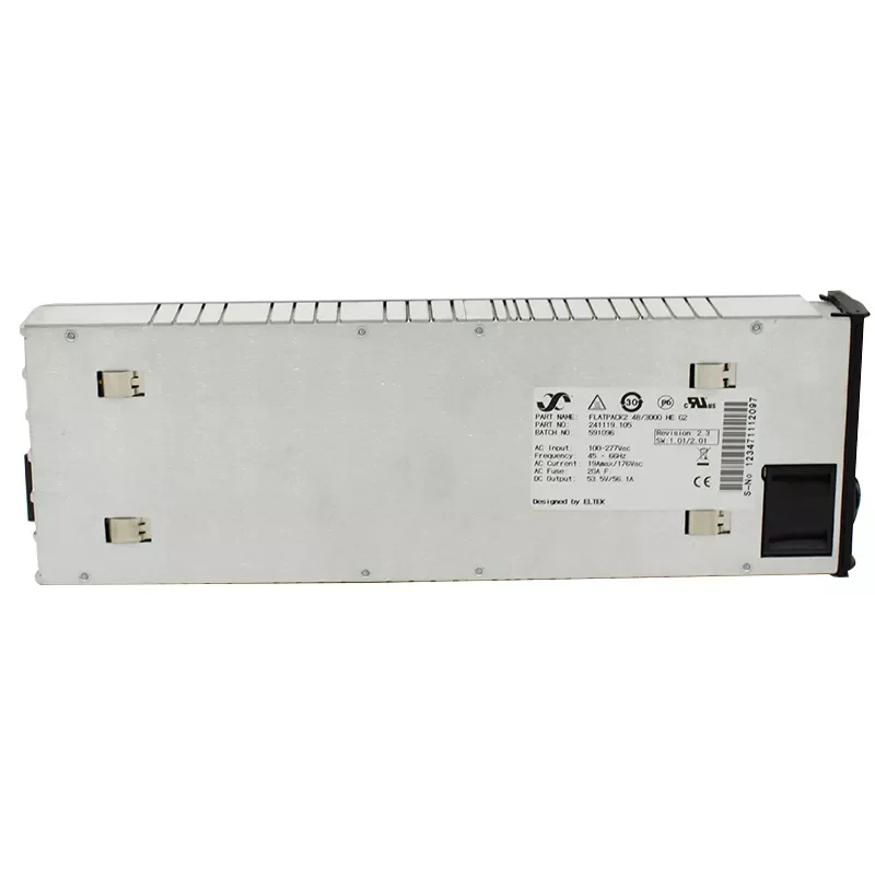 Flatpack2 48/3000 HE G2 Retificador 48V Eltek Flatpack2 48v Retificador Flatpack2 48/3000 HE 60A Fonte de alimentação para telecomunicações 241119 .105