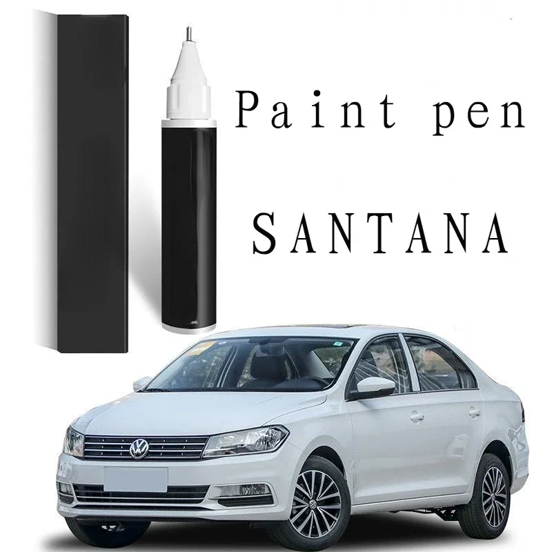 Touch Up Pen For Car Scratch Suitable For Volkswagen New Santana Paint Repair Pen White 2021 Santana Modified Scratch Repair Spr