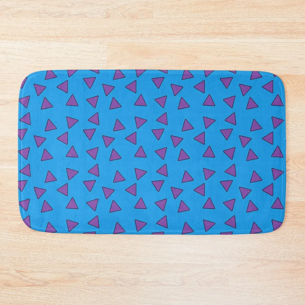 

Familiar Australian Triangle Print Bath Mat Carpet For Bathroom Bathroom Kit Room Carpet Quick-Drying Bathroom Mat