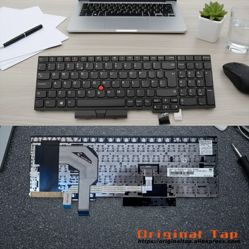 

UK English Keyboard for Lenovo Thinkpad T570 T580 P51s P52s 01ER529 01HX167 01HX207 01EN957