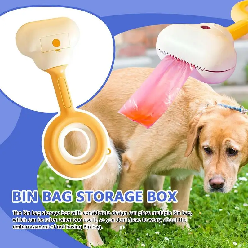 Pet Cat Dog Feces Cleaner Pooper Scooper Cloud Shape Jaw Poop Scoop Outdoor Waste Pick Up Dog Cleaning Products