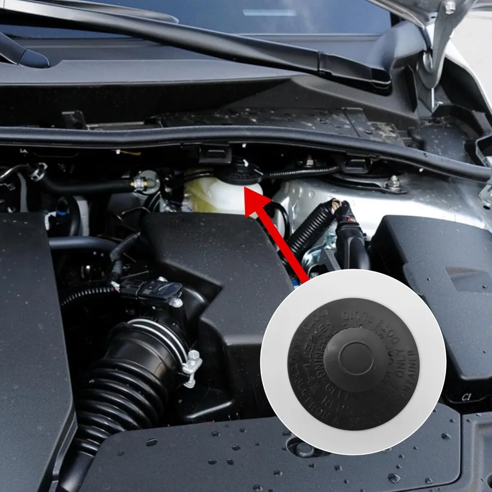 5 قطعة 47230-12040 أسطوانة الفرامل الرئيسية غطاء خزان السوائل لتويوتا تاكوما 4 عداء أفالون هايلاندر سيينا كامري كورولا T100 #3