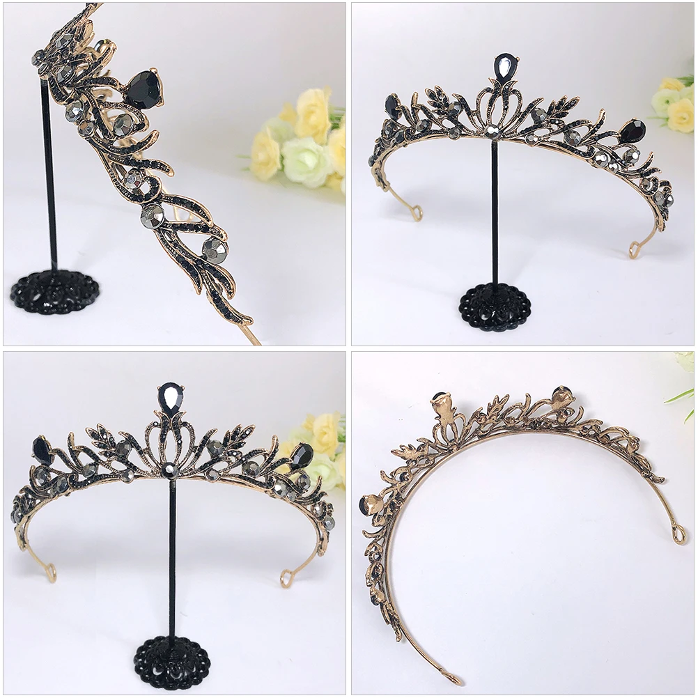 

Crown Earrings Accessory Vintage Wedding Accessory Alloy Hairb Bride Bridesmaid Jewelry Gift Haircare Styling Tools