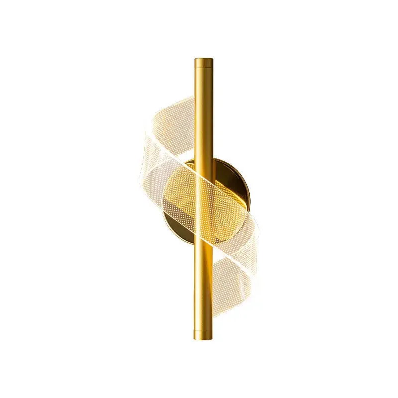 

Nordic Luxury Acrylic LED Wall Lamp Indoor Sconce Light for Bedroom Bedside Art Decor Stair Wall Lighting Living Room Background