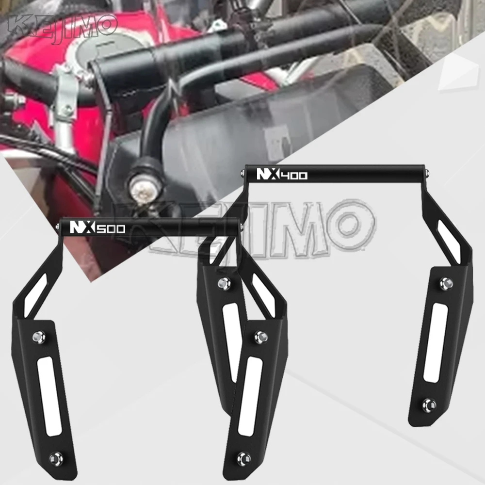 NX 400 NX 500 Motorcycle GPS Smart Phone Navigation Mount Mounting Bracket Adapter Holder For Honda NX400 NX500 2024-2026 2027