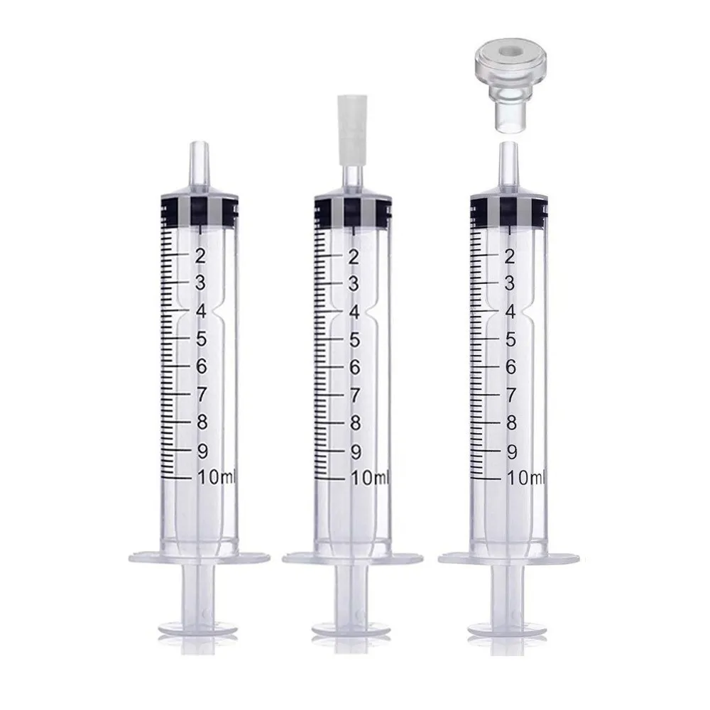 1/3Pcs 10ML Perfume Dispenser Tool Clear Transparent Graduated Scale Syringe Refill Tool PP Precise Quantitative