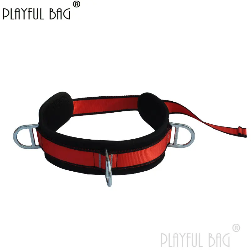 Playful Bag Electrician Safety Belt Outdoor Construction Protection Safety Harness Gear Steel Hook Fall Prevention Rope ZL205