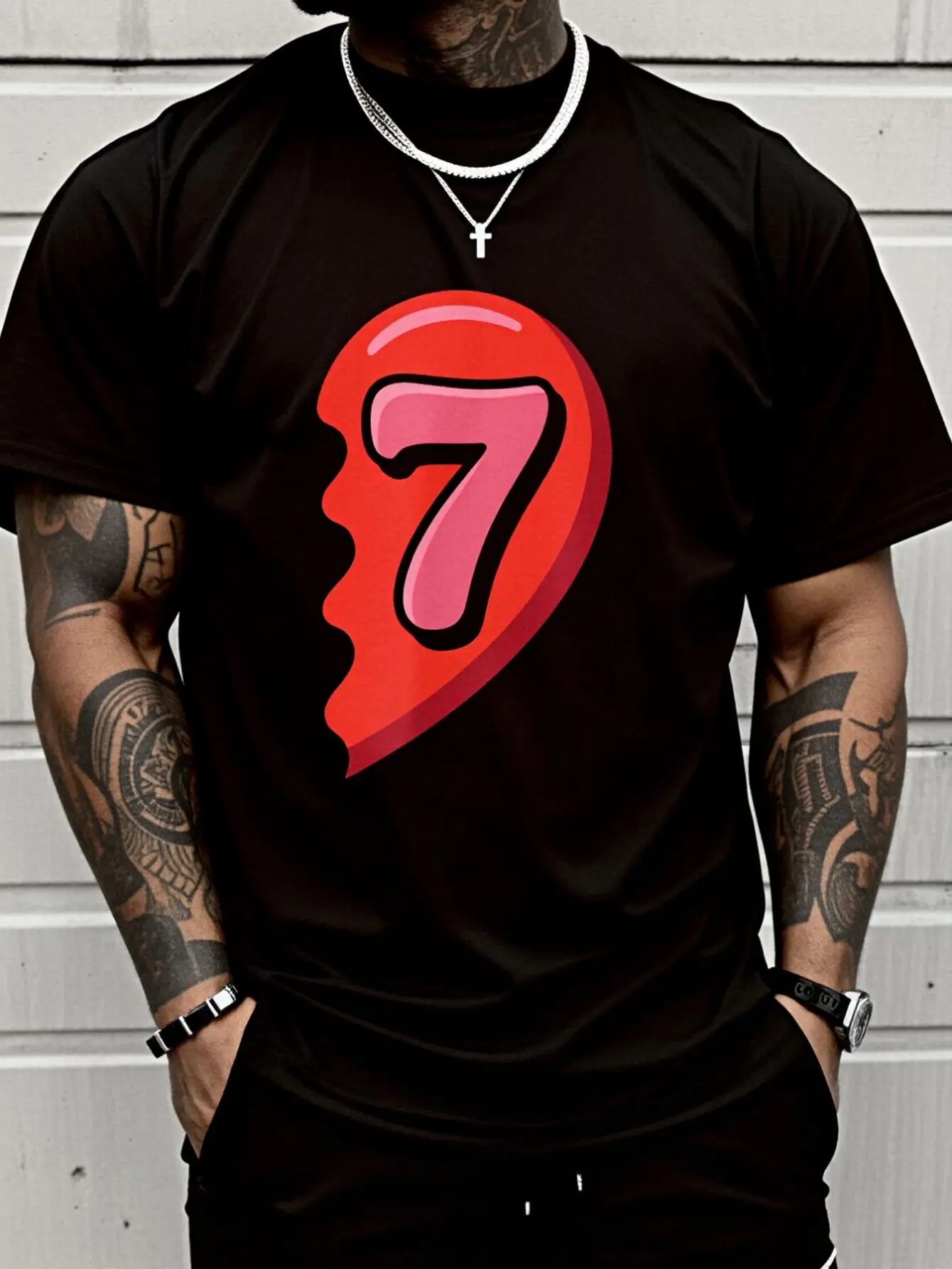 100% Cotton 67 Valentines Couple Shirt 67 Hearts Matching Valentine T-Shirt Cotton Women Clothing Black Top Graphic Tees Men Christmas Clothes