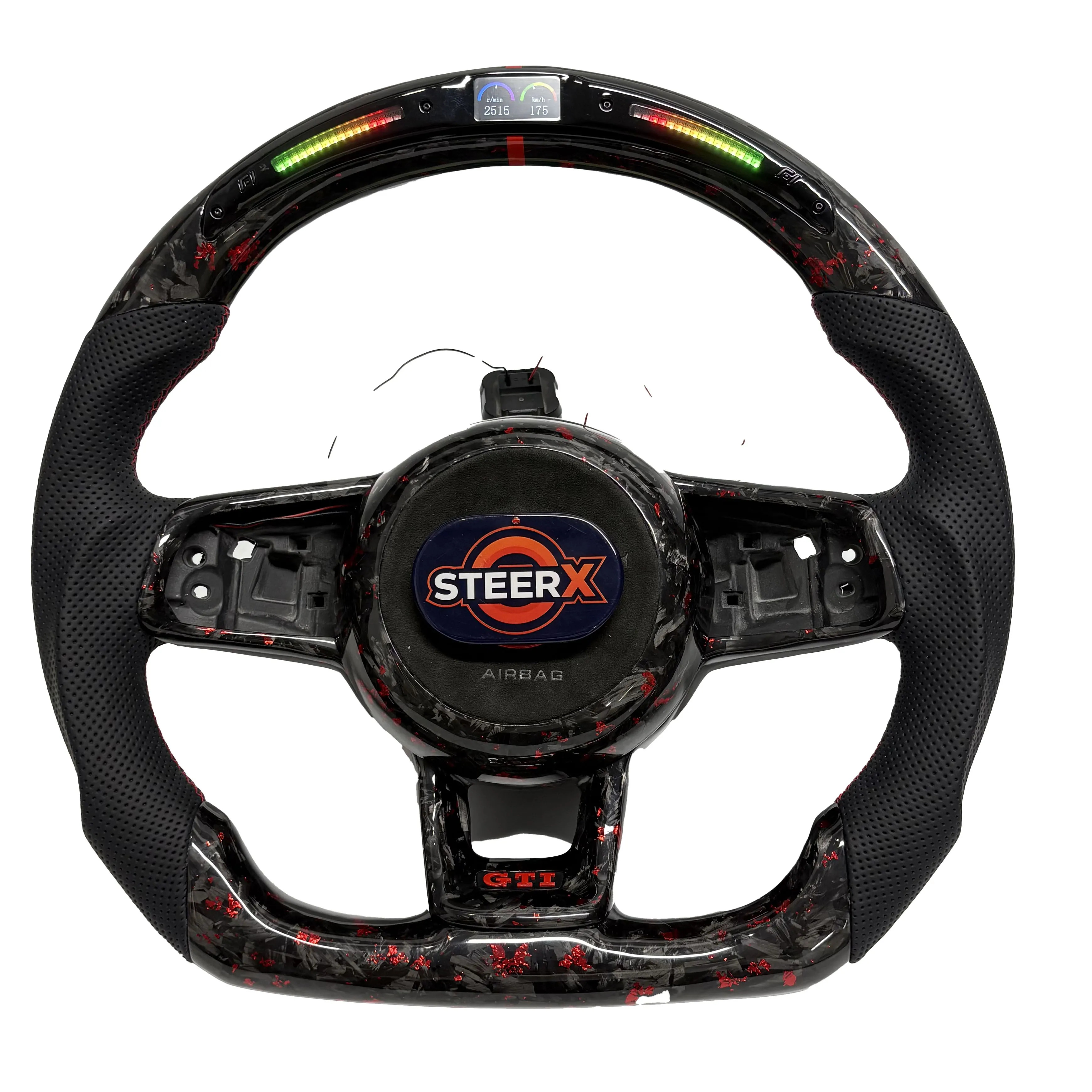 

Forged Carbon Fiber Steering Wheel for Volkswagen GTI R MK7 MK7.5 GTD GTE Golf 7